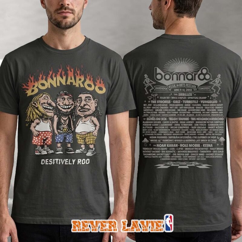 Bonnaroo 2026 Festival Bobble Head Lineup Tee On June 11 14 2026 Music Art Festival