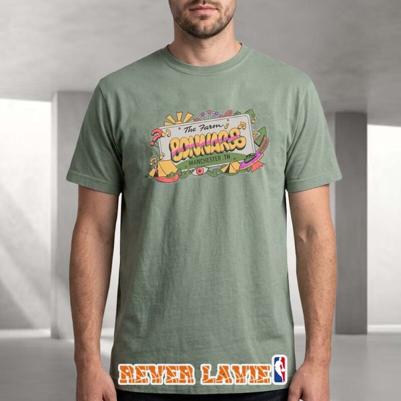 Bonnaroo 2026 Festival License Plate Tee