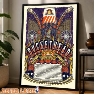 Buckhead Tour Poster Buckhead Tour 2026 Across USA Home Decor Poster