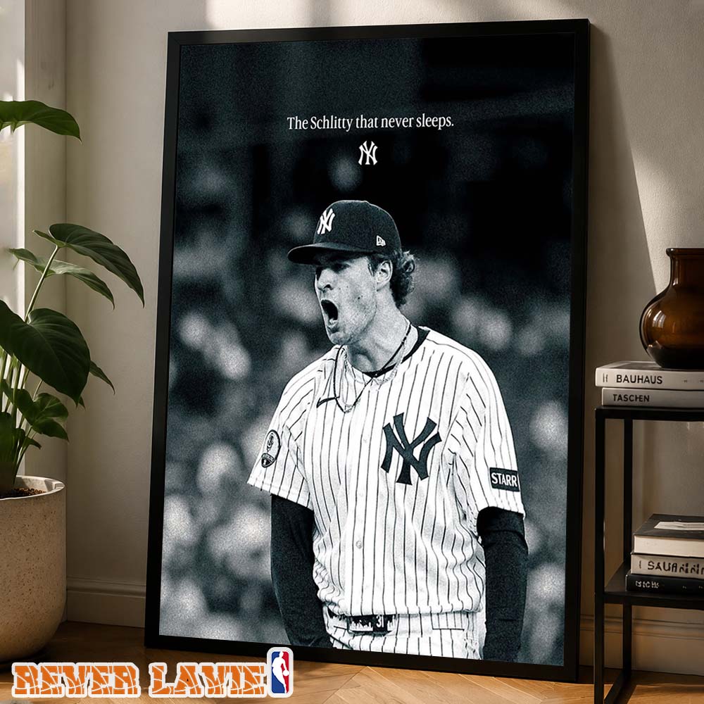 Cam Schlittler New York Yankees The Schlitty That Never Sleeps 5–0 Victory Over Cincinnati Reds Major League Baseball Baseball 2026 Modern Room Decor Cam Schlittler New York Yankees The Schlitty That Never Sleeps 5–0 Victory Over Cincinnati Reds Major League Baseball Baseball 2026 Modern Room Decor