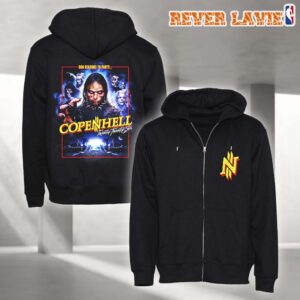 Copenhell 2026 ID Card Official Festival Merch Copenhagen Denmark Zip Hoodie