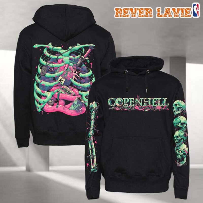Copenhell 2026 No Guts No Glory Official Festival Merch Copenhagen Denmark All Over Print Hoodie