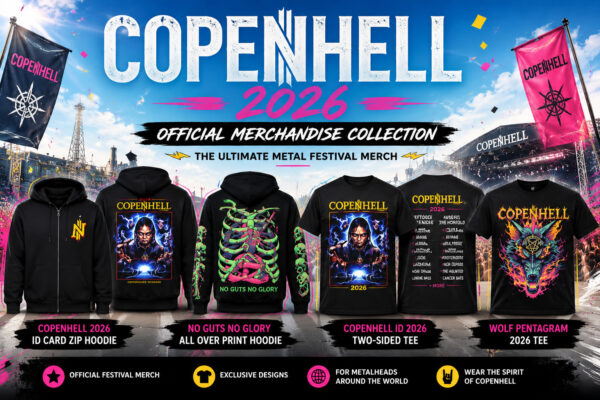Copenhell 2026 Official Festival Exclusive Merch