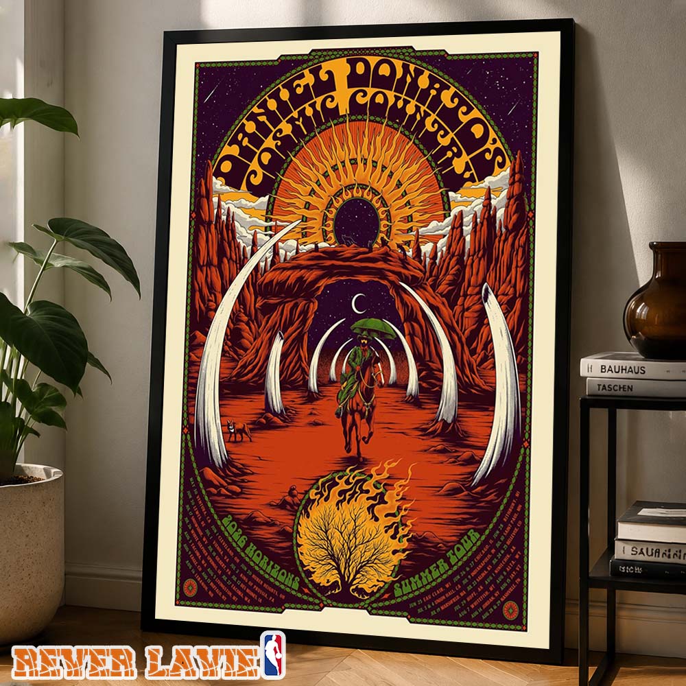 Daniel Donato Cosmic Country Summer Tour Poster Across North America Summer 2026 Sports Wall Display Daniel Donato Cosmic Country Summer Tour Poster Across North America Summer 2026 Sports Wall Display