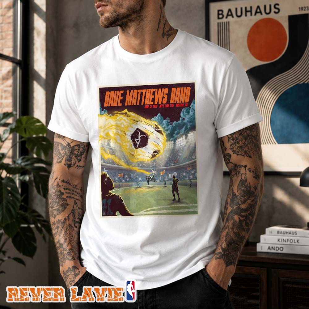 Dave Matthews Band Concert Poster At Jiffy Lube Live In Bristow Virginia On June 13 2026 Unisex T-Shirt Dave Matthews Band Concert Poster At Jiffy Lube Live In Bristow Virginia On June 13 2026 Unisex T-Shirt