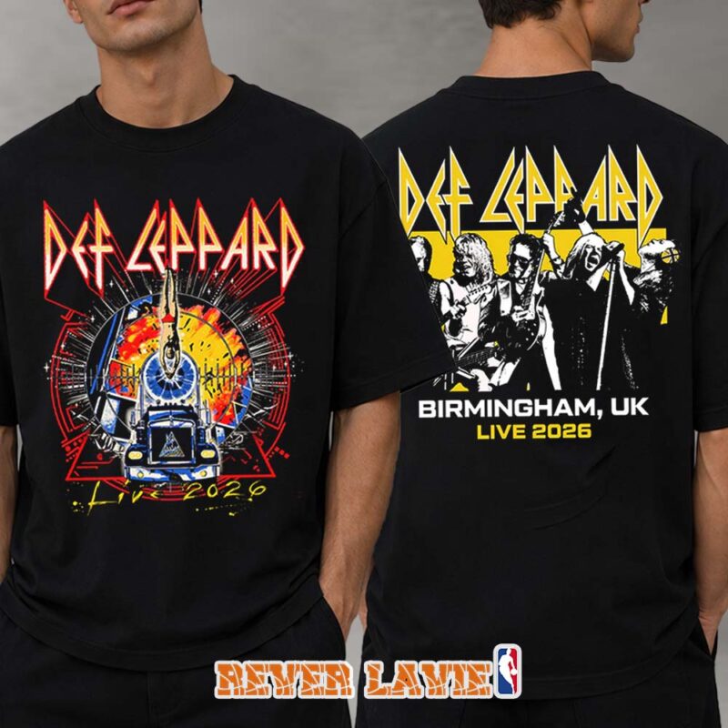 Def Leppard Wacken Open Air Birmingham UK 2026 Event Tee