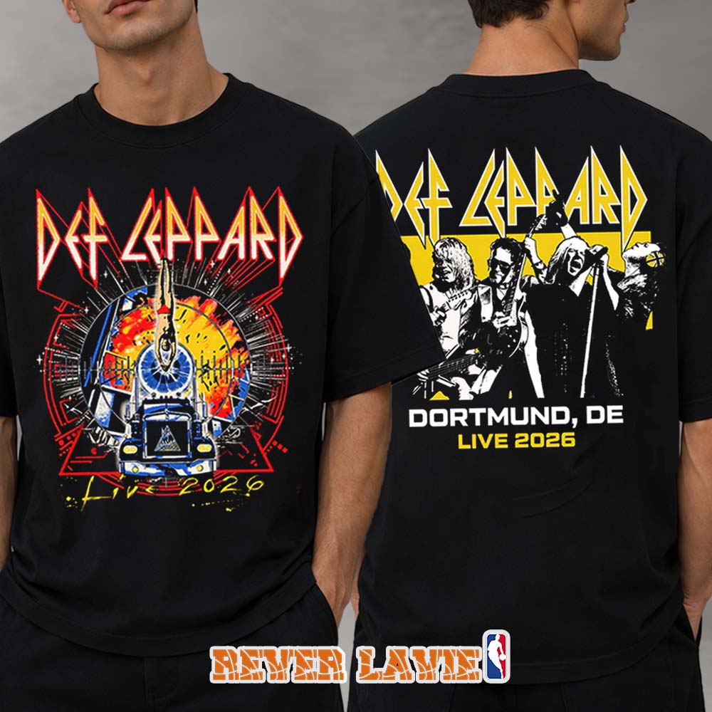 Def Leppard Wacken Open Air Dortmund DE 2026 Event Tee Def Leppard Wacken Open Air Dortmund DE 2026 Event Tee