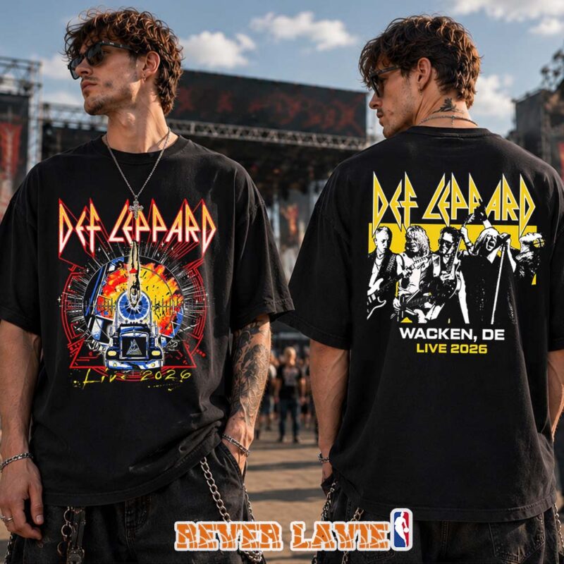 Def Leppard Wacken Open Air Gemany DE 2026 Event Tee