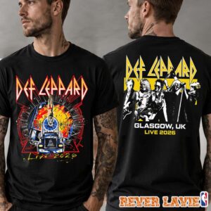 Def Leppard Wacken Open Air Glasgow UK 2026 Event Tee