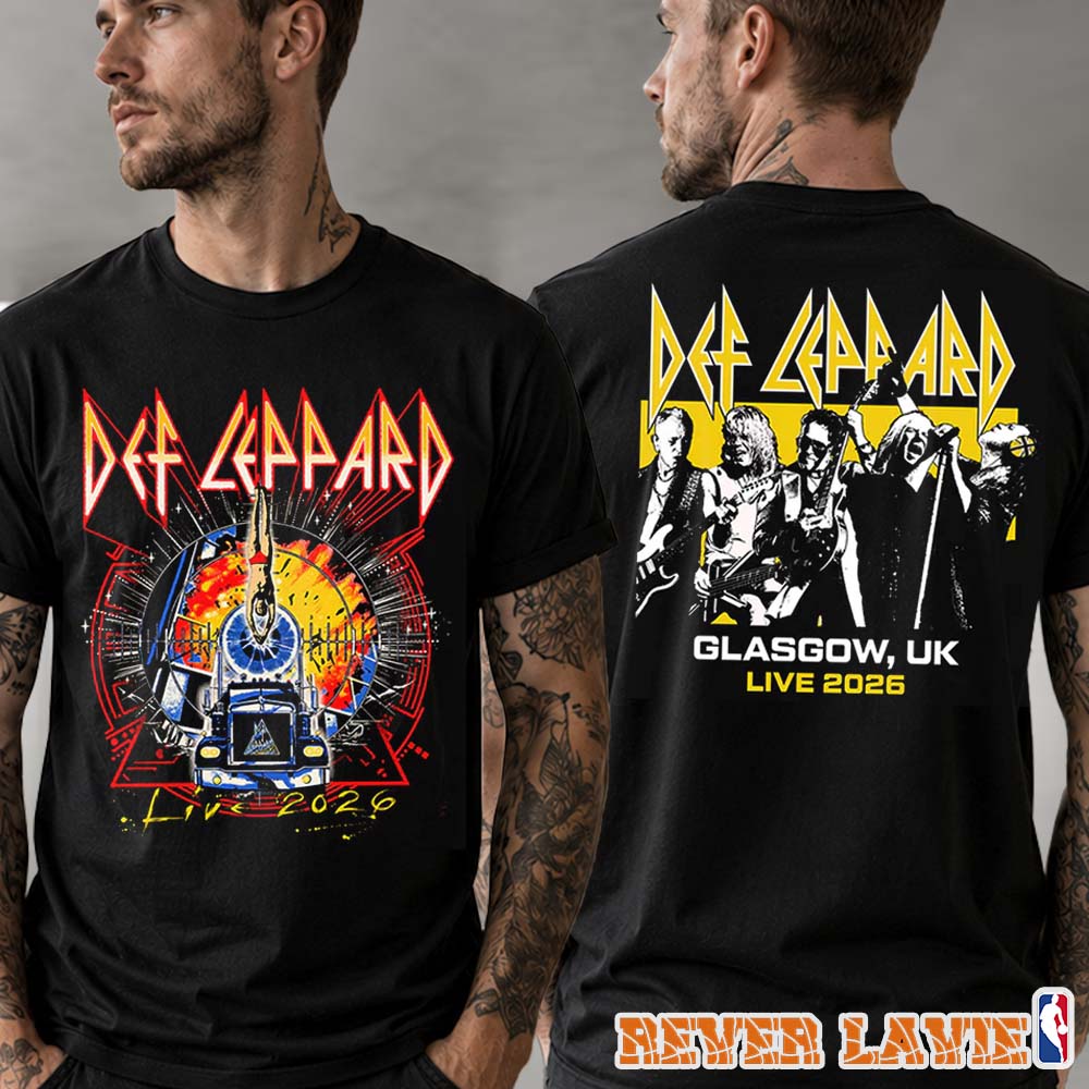 Def Leppard Wacken Open Air Glasgow UK 2026 Event Tee Def Leppard Wacken Open Air Glasgow UK 2026 Event Tee
