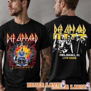 Def Leppard Wacken Open Air Helsinki FI 2026 Event Tee