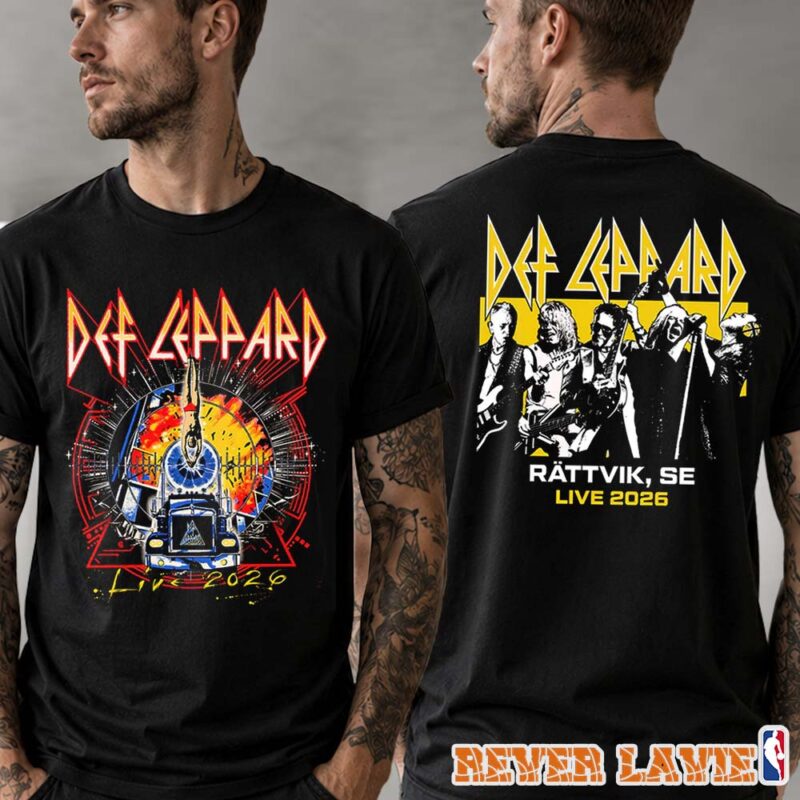 Def Leppard Wacken Open Air Rattvik SE 2026 Event Tee