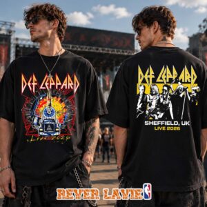 Def Leppard Wacken Open Air Sheffield UK 2026 Event Tee