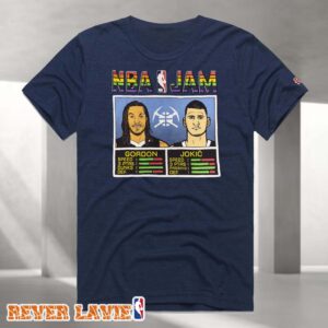 Denver Nuggets Nikola Jokić & Aaron Gordon NBA Jams T-Shirt