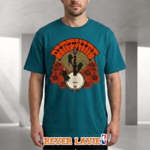 Dirtwire Banjo Atlantic Blue Official Band Merch Unisex T-Shirt