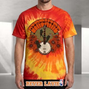 Dirtwire Banjo Festival Jam Band Graphic All Over Print T-Shirt
