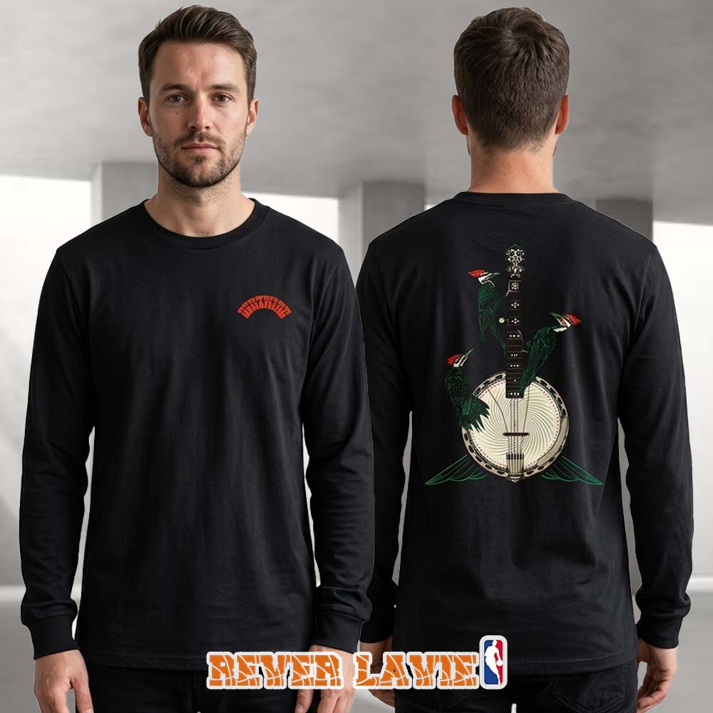 Dirtwire Banjo Graphic Long Sleeve T-Shirt Official Band Merch Dirtwire Banjo Graphic Long Sleeve T-Shirt Official Band Merch