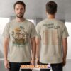 Dirty Heads Postcard Graphic Official Merchandise Black Two Sided T-Shirt
