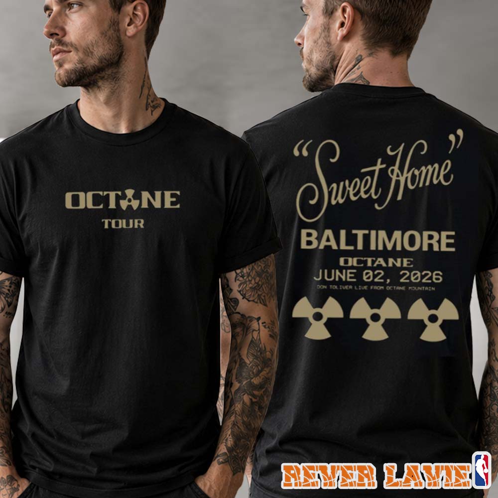 Don Toliver 2026 Sweet Home New York City Shirt Baltimore Octane Tour On June 2 2026 Two Sided Tee Don Toliver 2026 Sweet Home New York City Shirt Baltimore Octane Tour On June 2 2026 Two Sided Tee