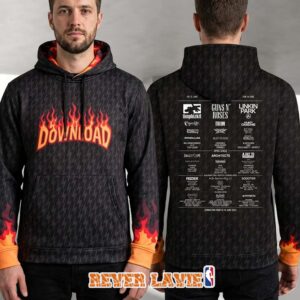 Download XXIII 2026 Festival Flame Line-Up Band Hoodie