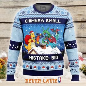 Dragon Type Chimney Pokemon Ugly Christmas Sweater