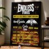 Live Tour Dates Poster Latin America Tour In Latin America September 2026 Modern Room Decor