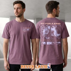 Fit For A King Between Us Lonely God Exclusive 2026 Two Sides Unisex T-Shirt