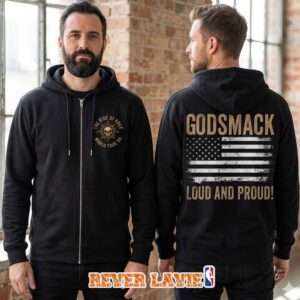 Godsmack 2026 North American Tour Loud and Proud Zip Hoodie
