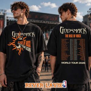 Godsmack 2026 North American Tour The Rise Of Rock Admat ITIN Tee