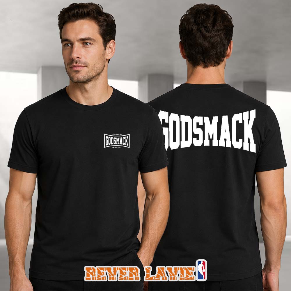 Godsmack Est. 1995 Logo Tee Celebrating 6 Years of Unforgettable T-Shirt Godsmack Est. 1995 Logo Tee Celebrating 6 Years of Unforgettable T-Shirt