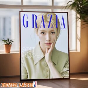 Grazia Singapore Magazine Cover May 2026 Soft Power Editorial Portrait Poster Canvas