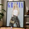 Grazia Singapore Magazine Cover May 2026 Soft Power Editorial Portrait Poster Canvas