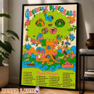Greensky Bluegrass Summer Tour 2026 Official North America Dates Concert Home Decor Poster Canvas