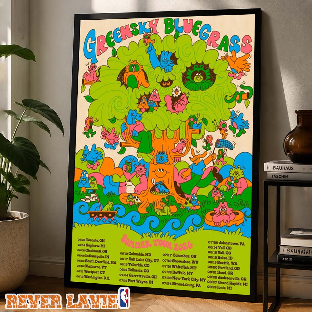 Greensky Bluegrass Summer Tour 2026 Official North America Dates Concert Home Decor Poster Canvas Greensky Bluegrass Summer Tour 2026 Official North America Dates Concert Home Decor Poster Canvas