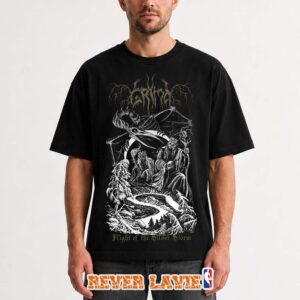 Grima Nightside Flight of the Silver Storm Summer 2026 Black T-Shirt