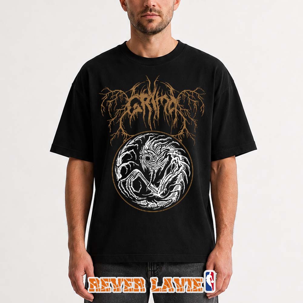Grima Summer 2026 The Spawn Atmospheric Black Metal T-Shirt Grima Summer 2026 The Spawn Atmospheric Black Metal T-Shirt