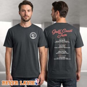 Gulf Coast Jam 2026 Official Festival Lineup Merchandise T-Shirt