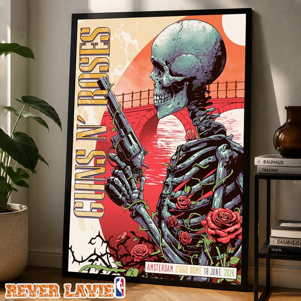Guns N Roses Concert Poster At Ziggo Dome In Amsterdam Netherlands On June 18 2026 Home Decor Poster Canvas Guns N Roses Concert Poster At Ziggo Dome In Amsterdam Netherlands On June 18 2026 Home Decor Poster Canvas