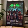 Metallica M72 Dublin Ireland Pop up Shop Poster for Aviva Stadium on June 19 and 21th 2026 No Repeat Weekend Home Decor Poster Canvas