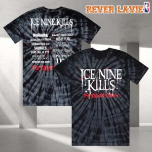 Ice Nine Kills 2026 Silver Scream A Thon All Over Print Tee