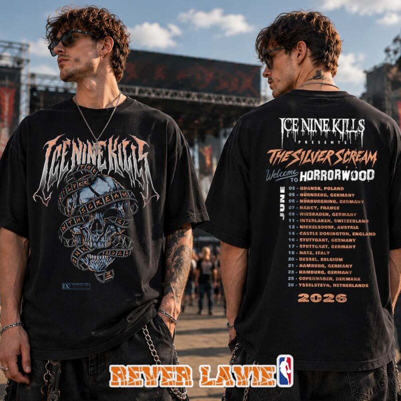 Ice Nine Kills The Silver Scream Itin Show On June Tour Dates Two Sided Tee