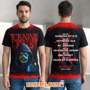 Ice Nine Kills x Dead By Daylight 2026 Dead By Daylight Tour Tee