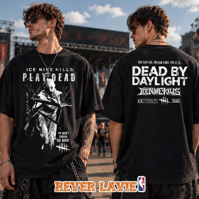 Ice Nine Kills x Dead By Daylight 2026 Survive The Night Two Sided Tee
