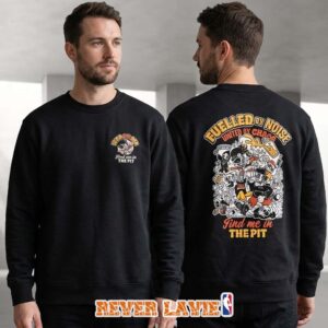 Jera On Air Eagle Graphic Official Festival Merchandise Black Crewneck Sweatshirt