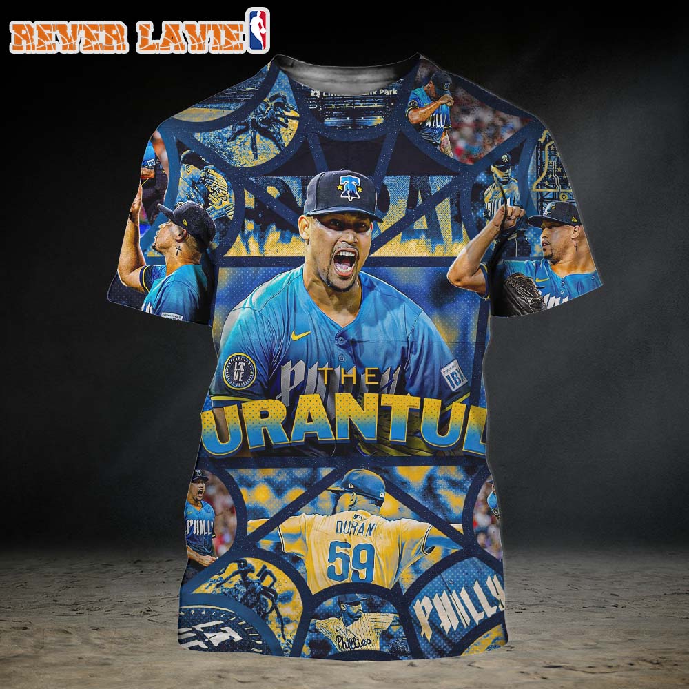 Jhoan Duran The Durantula Philadelphia Phillies 13th One-Run Victory 2026 Commemorative All Over Print Shirt Jhoan Duran The Durantula Philadelphia Phillies 13th One-Run Victory 2026 Commemorative All Over Print Shirt