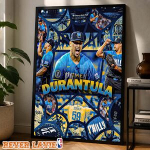 Jhoan Duran The Durantula Philadelphia Phillies 13th One-Run Victory 2026 Commemorative Home Decor Poster Canvas