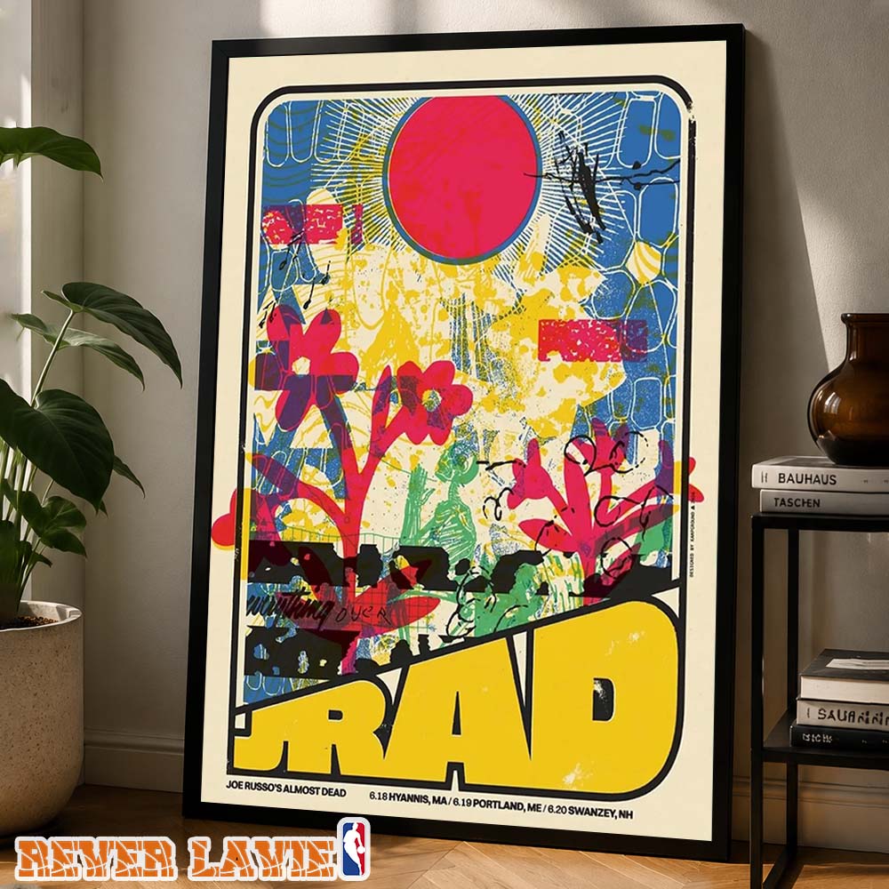 Joe Russo's Almost Dead Concert Poster At Swanzey In New Hampshire On June 20 2026 Home Decor Poster Canvas Joe Russo's Almost Dead Concert Poster At Swanzey In New Hampshire On June 20 2026 Home Decor Poster Canvas