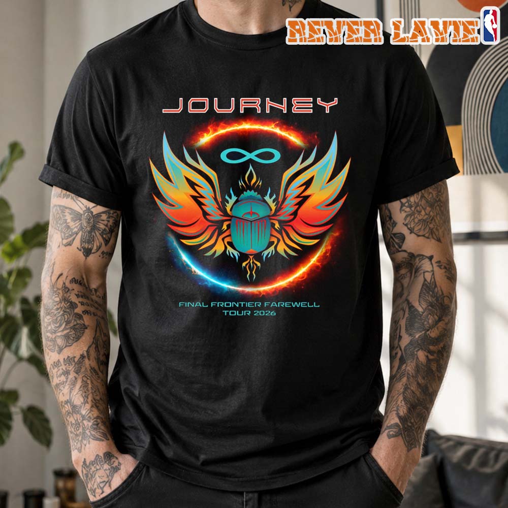 Journey 2026 Eternal Flame Final Frontier Tour Tee Journey 2026 Eternal Flame Final Frontier Tour Tee