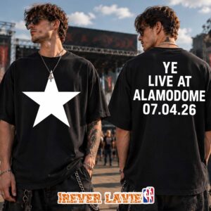 Kanye West 2026 Event Tee Live At Alamodome In San Antonio TX USA On July 4 2026 Exclusive Tee