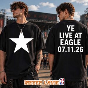Kanye West 2026 Event Tee Live At Eagle Stadium In Tirana Albania On July 11 2026 Exclusive Tour Tee